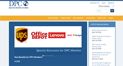 Desktop Screenshot of dialysispatients.org