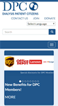 Mobile Screenshot of dialysispatients.org